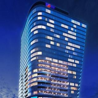 Hanza Tower Szczecin, Floor 21, City - River View 외부 사진