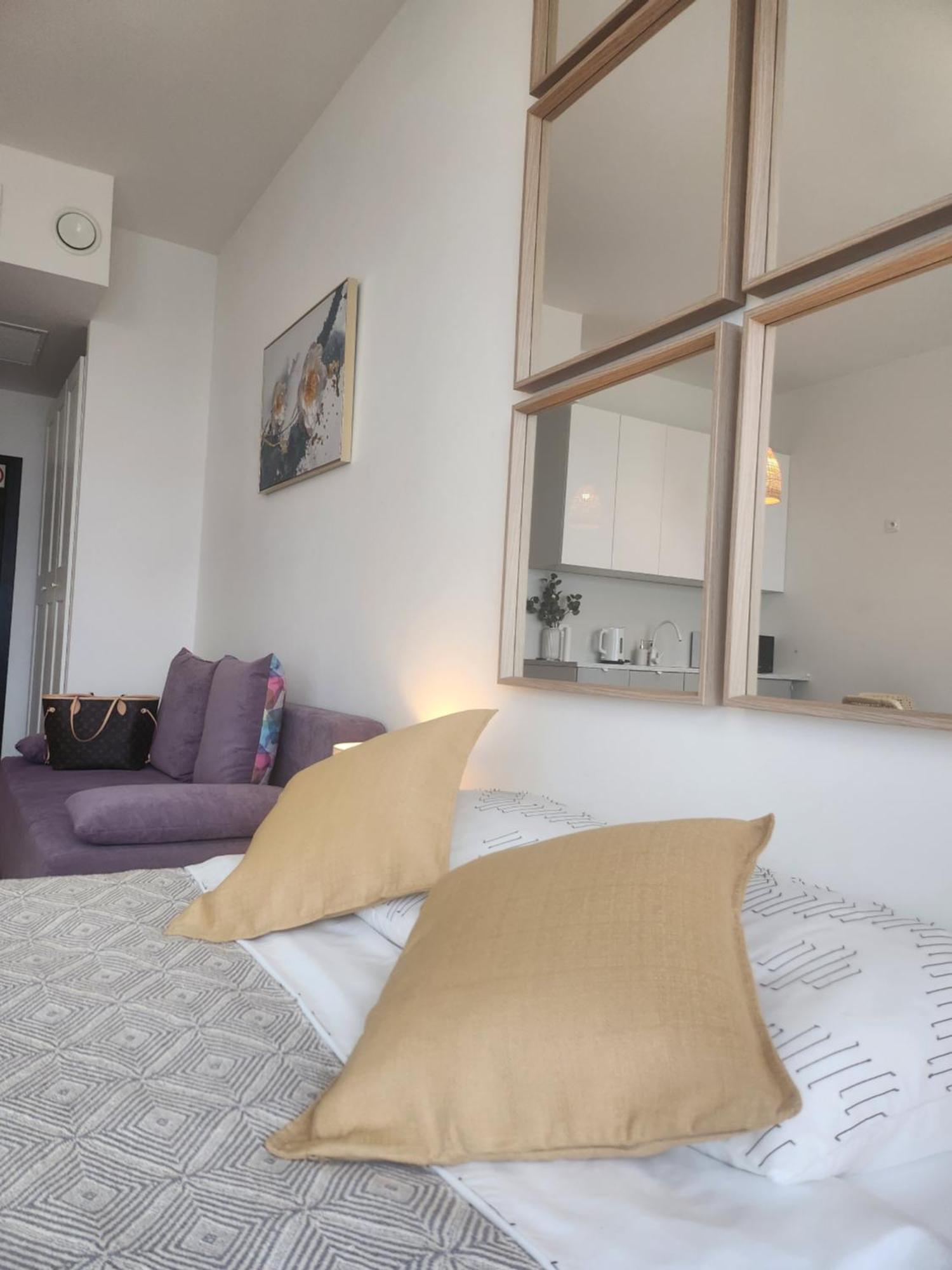 Hanza Tower Szczecin, Floor 21, City - River View 외부 사진